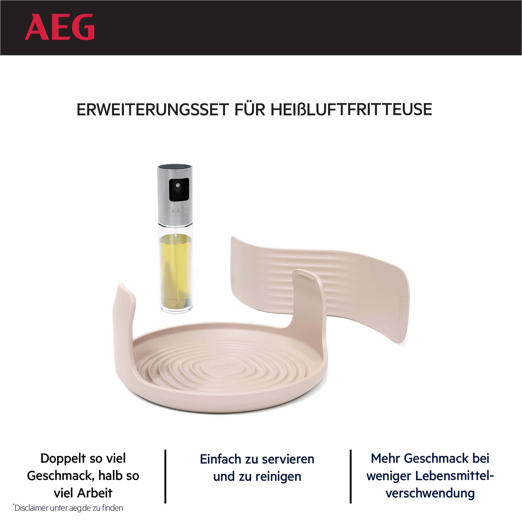 AEG - Heissluftfritteuse - AAFEK2