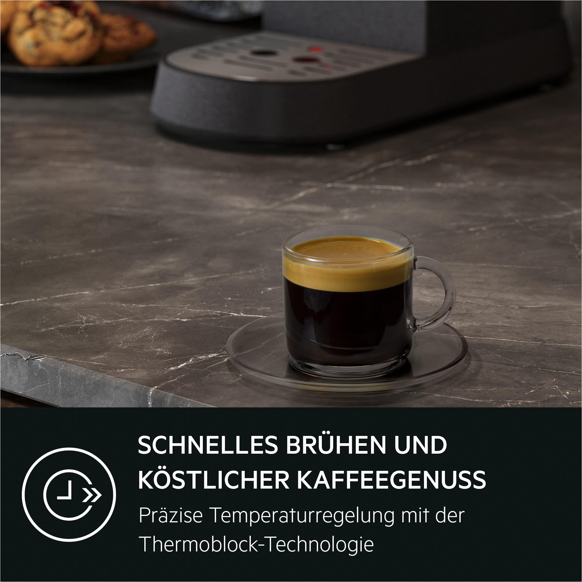 AEG - Espresso-/Kaffeemaschine - EC6-1-6BST