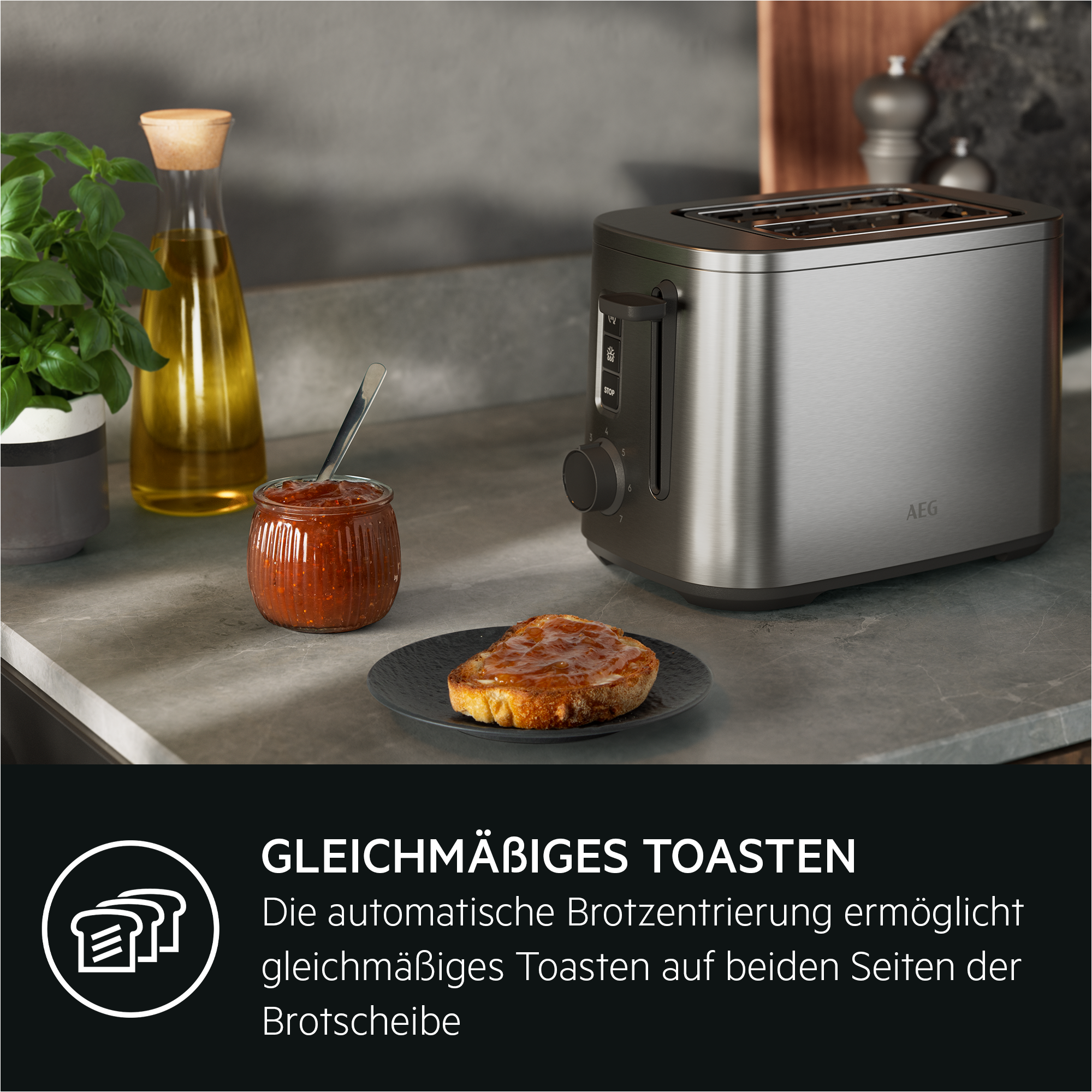 AEG - Toaster - T5-1-4AN