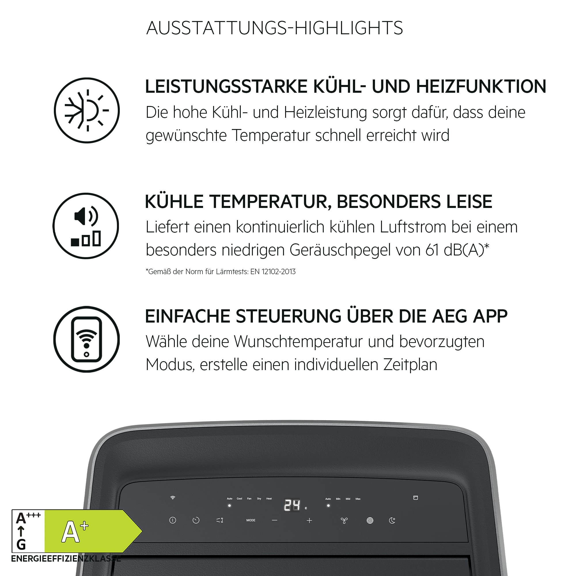 AEG - Mobile Klimageräte - AXP26U559HW