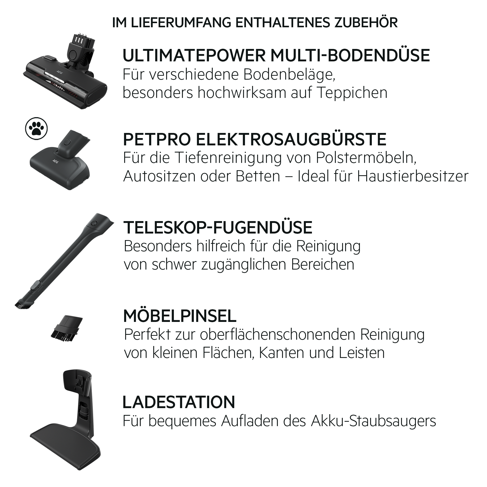 AEG - Akku-Staubsauger - AS52AB18UG