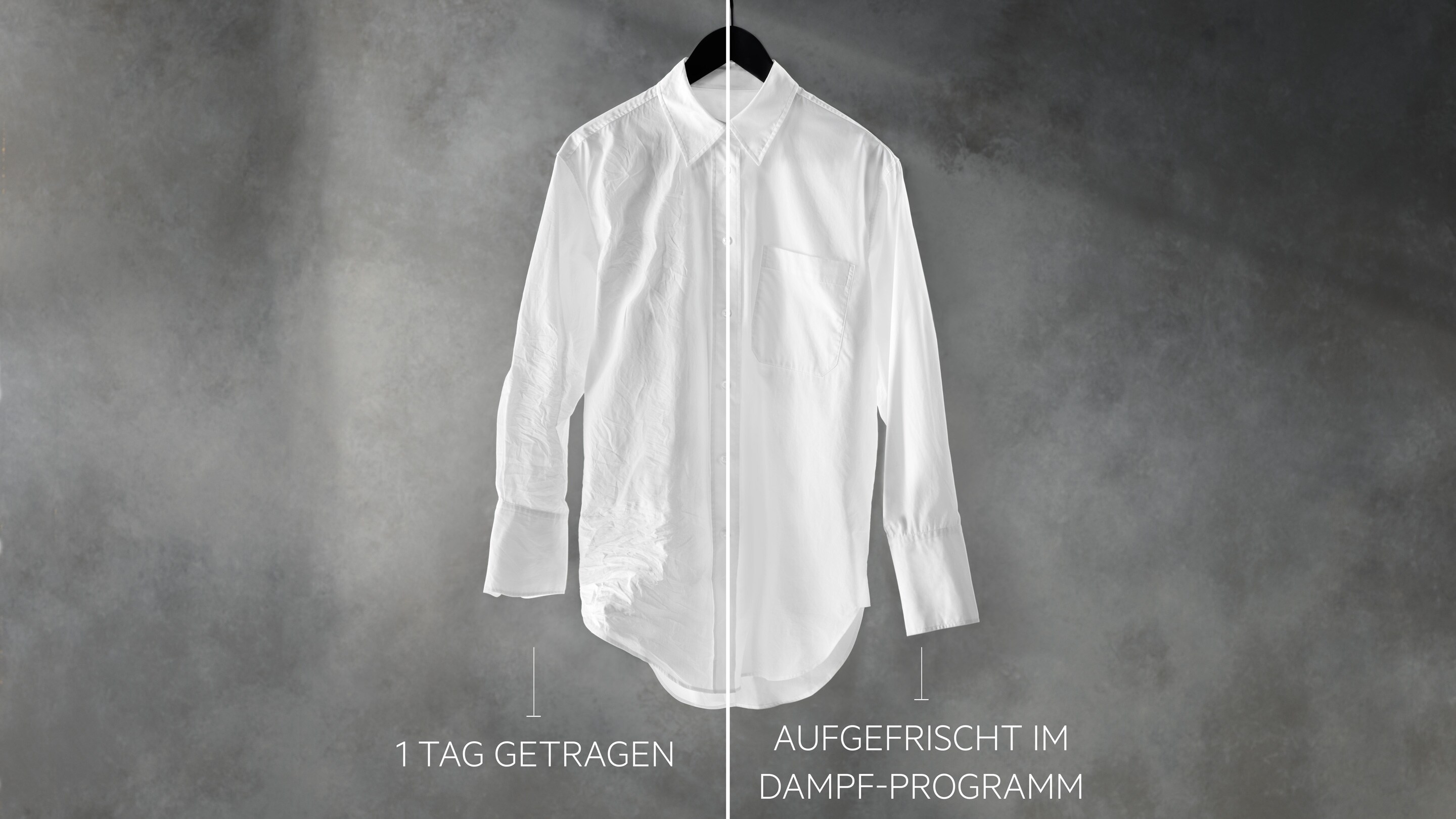 Vergleich mit/ohne ProSteam®