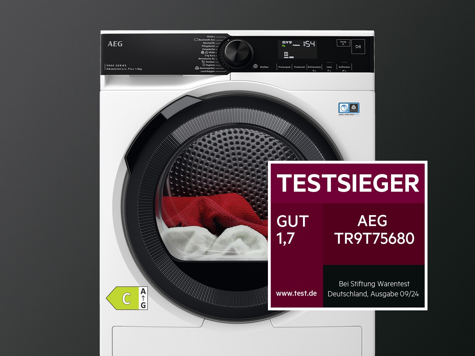 AEG Wäschetrockner TR9T75680